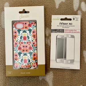 Brand new iPhone case & screen protector.